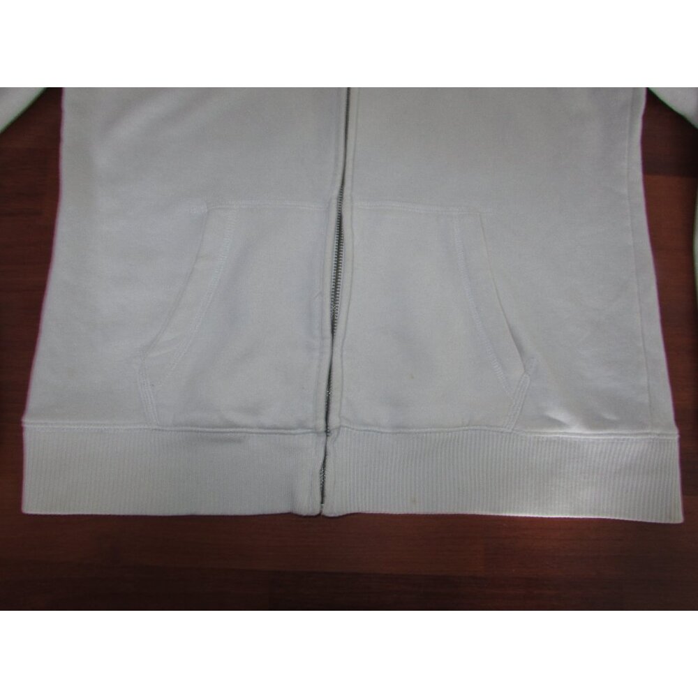 Aeropostale Y2K White Zip Front Hoodie - Picture 9 of 13